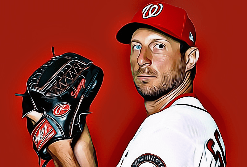 MLB Maxscherzer Max Scherzer Max Scherzer Washington Nationals