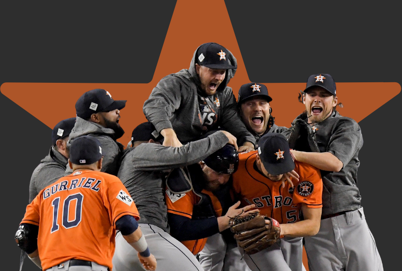 Houston Astros win 2017 World Series of Major League Baseball