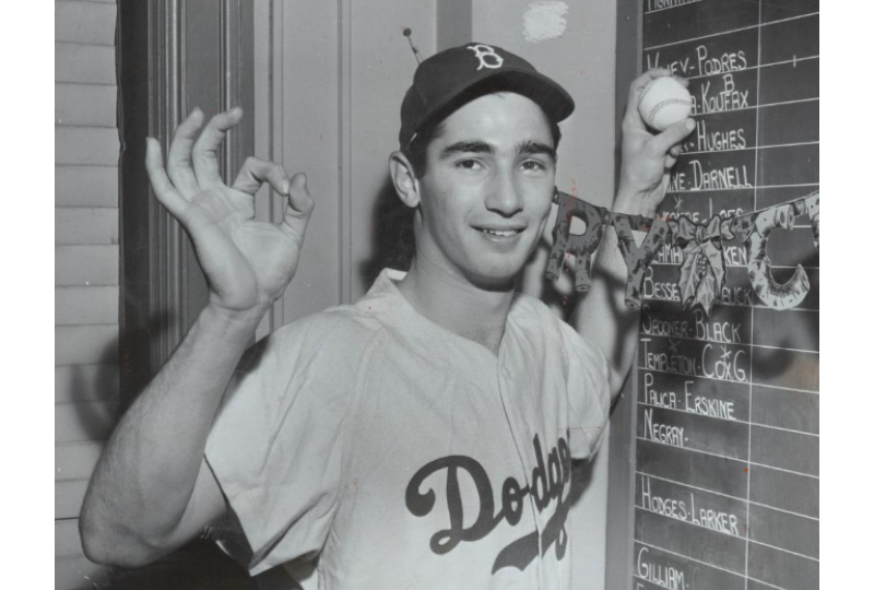When Teenager Sandy Koufax Signed with the Brooklyn Dodgers