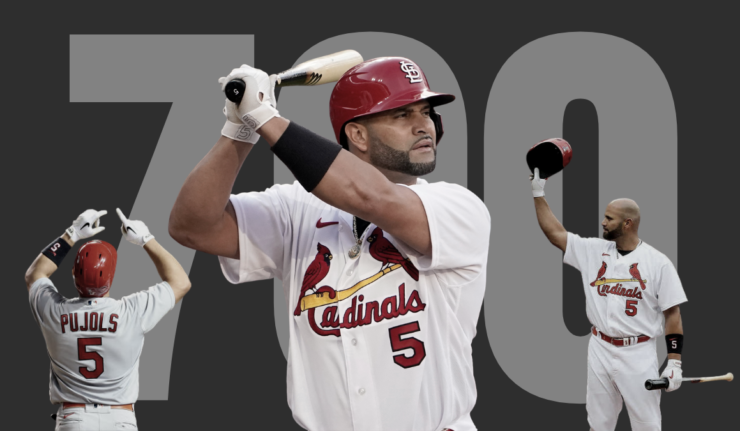 With 700 in the books, where does Albert Pujols rank among baseball's  all-time best players?