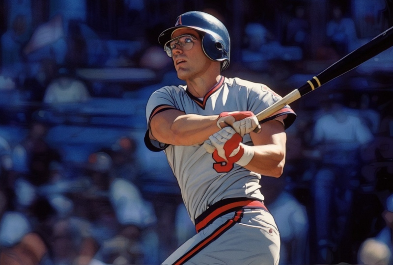 Brian Downing of the California Angels