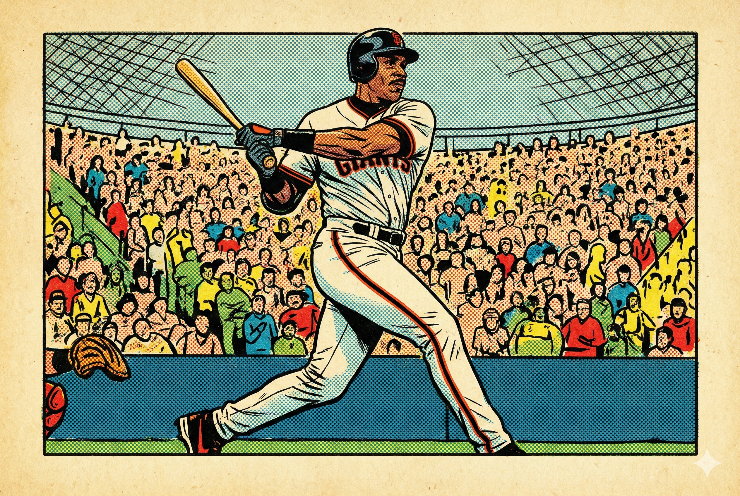 Barry bonds 1960s baseball card