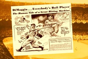 Dimaggio sporting news 1948 yankee stadium