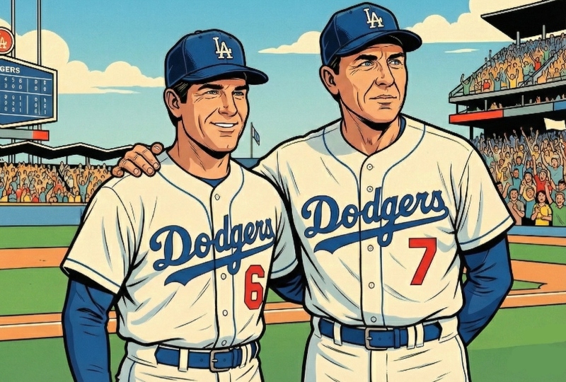 Greatest dodgers first baseman garvey hodges